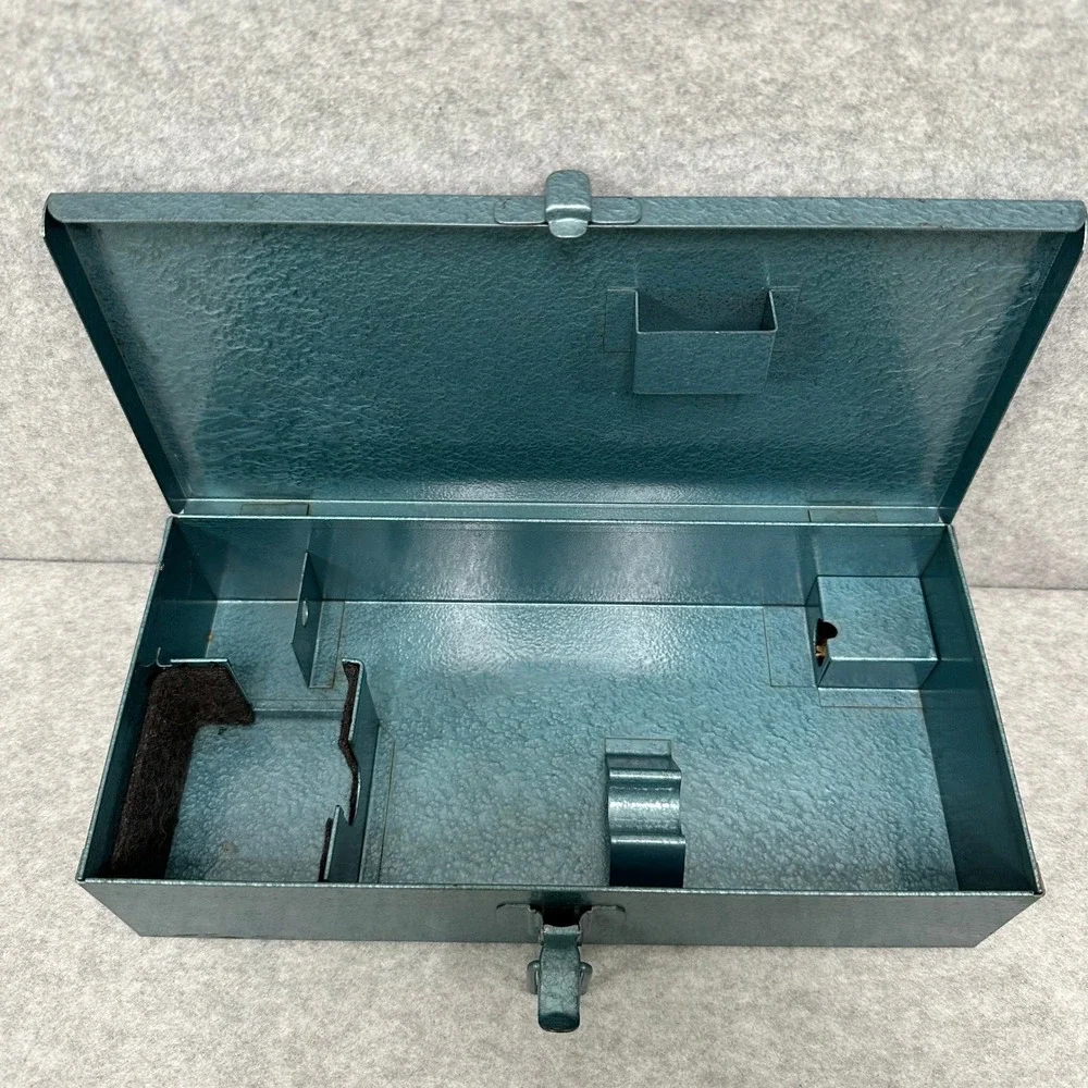Brown & Sharpe Metal Case Only for 599-7744 Magnetic Base Indicator Set VINTAGE!